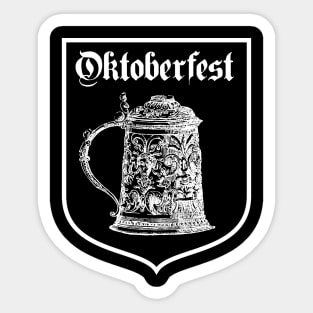 Beer Stein Drawing, Oktoberfest Sticker